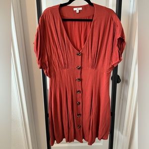 Nordstrom BP casual button up dress